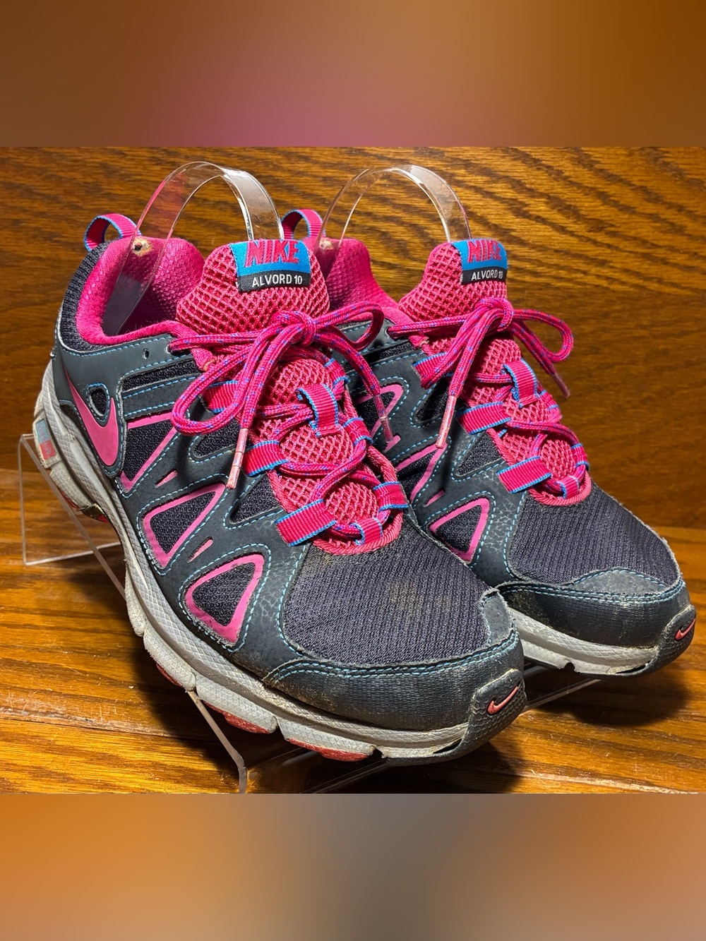 Nike Air Alvord 10 Trail Running Shoes Pink Black Women’s 8.5